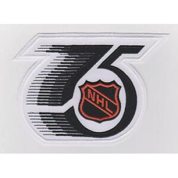 NHL 75TH ANNIVERSARY JERSEY PATCH