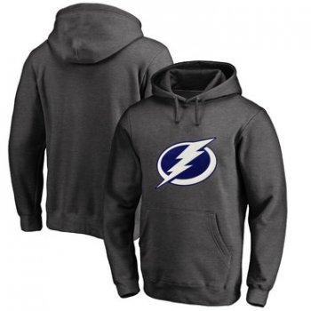 Tampa Bay Lightning Dark Gray Men's Customized All Stitched Pullover Hoodie