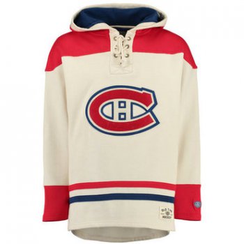 Canadiens Throwback Men's Customized All Stitched Sweatshirt