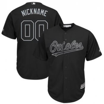 Baltimore Orioles Majestic 2019 Players' Weekend Cool Base Roster Custom Black Jersey