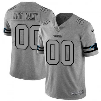 Nike Panthers Customized 2019 Gray Gridiron Gray Vapor Untouchable Limited Jersey