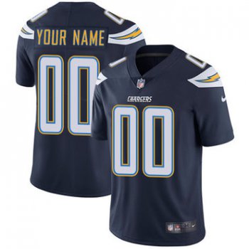 Youth Nike Los Angeles Chargers Home Navy Blue Customized Vapor Untouchable Limited NFL Jersey