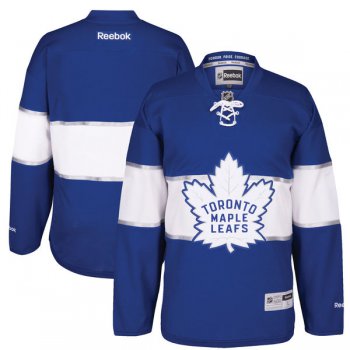 Men's Toronto Maple Leafs Custom Blue 2017 Centennial Classic Stitched Reebok Hockey Jersey