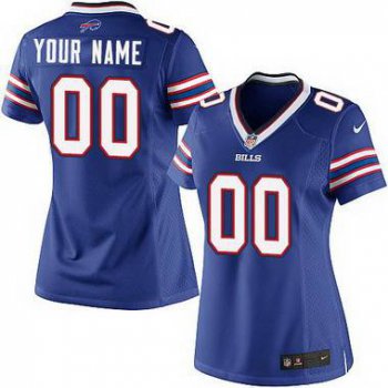 Women's Nike Buffalo Bills Customized 2013 Light Blue Game Jersey