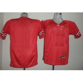 Men's Ohio State Buckeyes Customized Red Jersey