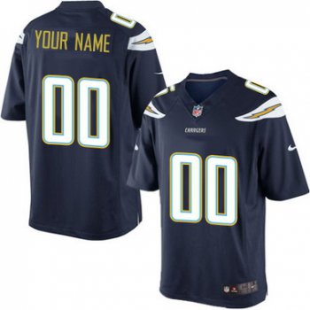 Kids' Nike San Diego Chargers Customized 2013 Navy Blue Game Jersey