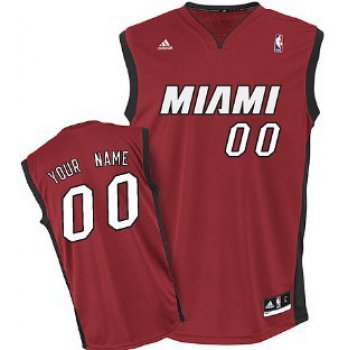 Kids Miami Heat Customized Red Jersey
