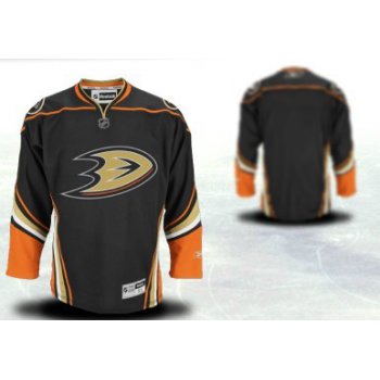 Anaheim Ducks Mens Customized Black Third Jersey