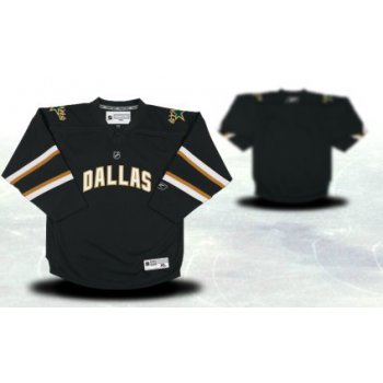 Dallas Stars Youths Customized Black Jersey