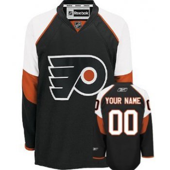 Philadelphia Flyers Mens Customized Black Jersey