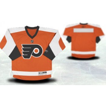 Philadelphia Flyers Youths Customized Orange Jersey