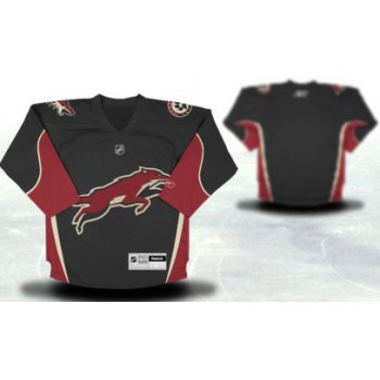 Phoenix Coyotes Youths Customized Black Third Jersey