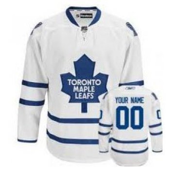 Toronto Maple Leafs Mens Customized White Jersey