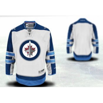 Winnipeg Jets Mens Customized 2012 White Jersey