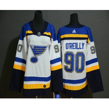 Youth St. Louis Blues #90 Ryan O'Reilly White Adidas Stitched NHL Jersey
