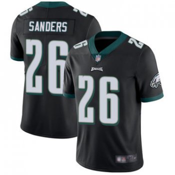 Eagles #26 Miles Sanders Black Alternate Youth Stitched Football Vapor Untouchable Limited Jersey
