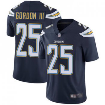 Chargers #25 Melvin Gordon III Navy Blue Team Color Youth Stitched Football Vapor Untouchable Limited Jersey