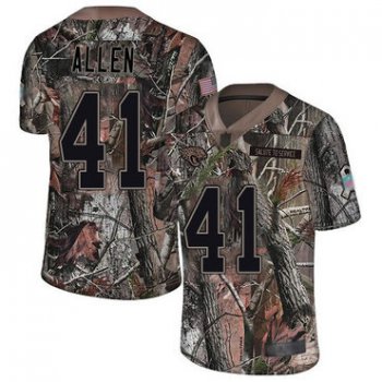 Jaguars #41 Josh Allen Camo Youth Stitched Football Limited Rush Realtree Jersey