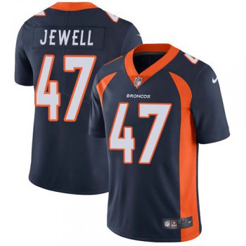 Kids Nike Broncos 47 Josey Jewell Navy Blue Alternate Stitched NFL Vapor Untouchable Limited Jersey