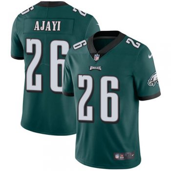 Kids Nike Eagles 26 Jay Ajayi Midnight Green Team Color Stitched NFL Vapor Untouchable Limited Jersey