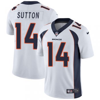 Nike Broncos #14 Courtland Sutton White Youth Stitched NFL Vapor Untouchable Limited Jersey