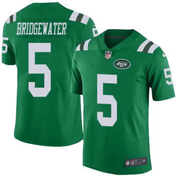 Nike Jets #5 Teddy Bridgewater Green Youth Stitched NFL Limited Rush Jersey