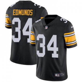 Nike Steelers #34 Terrell Edmunds Black Team Color Youth Stitched NFL Vapor Untouchable Limited Jersey