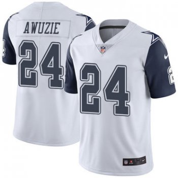 Nike Cowboys #24 Chidobe Awuzie White Youth Stitched NFL Limited Rush Jersey