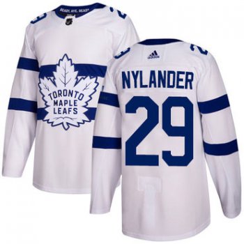 Adidas Toronto Maple Leafs #29 William Nylander White Authentic 2018 Stadium Series Stitched Youth NHL Jersey