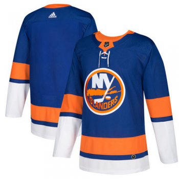 Adidas New York Islanders Blank Royal Blue Home Authentic Stitched Youth NHL Jersey
