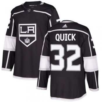 Adidas Los Angeles Kings #32 Jonathan Quick Black Home Authentic Stitched Youth NHL Jersey