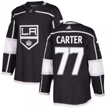 Adidas Los Angeles Kings #77 Jeff Carter Black Home Authentic Stitched Youth NHL Jersey