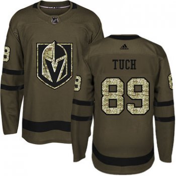 Adidas Vegas Golden Knights #89 Alex Tuch Green Salute to Service Stitched Youth NHL Jersey