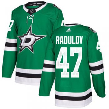 Adidas Dallas Stars #47 Alexander Radulov Green Home Authentic Youth Stitched NHL Jersey