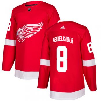 Adidas Detroit Red Wings #8 Justin Abdelkader Red Home Authentic Stitched Youth NHL Jersey