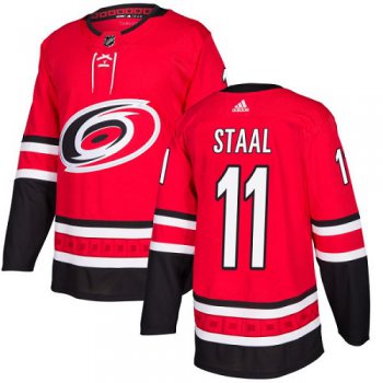 Adidas Hurricanes #11 Jordan Staal Red Home Authentic Stitched Youth NHL Jersey