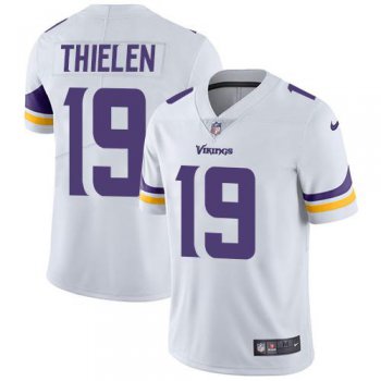 Youth Nike Minnesota Vikings #19 Adam Thielen White Stitched NFL Vapor Untouchable Limited Jersey