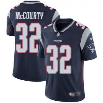 Youth Nike New England Patriots #32 Devin McCourty Navy Blue Team Color Stitched NFL Vapor Untouchable Limited Jersey