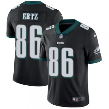 Youth Nike Philadelphia Eagles #86 Zach Ertz Black Alternate Stitched NFL Vapor Untouchable Limited Jersey