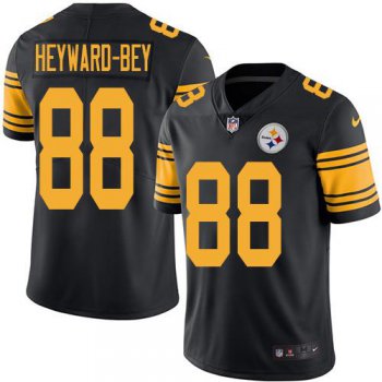 Youth Nike Steelers #88 Darrius Heyward-Bey Black Stitched NFL Limited Rush Jersey