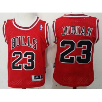 Chicago Bulls #23 Michael Jordan Red Toddlers Jersey