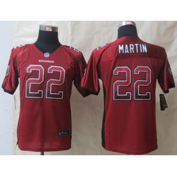 Nike Tampa Bay Buccaneers #22 Doug Martin Drift Fashion Red Kids Jersey