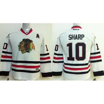 Chicago Blackhawks #10 Patrick Sharp White Kids Jersey