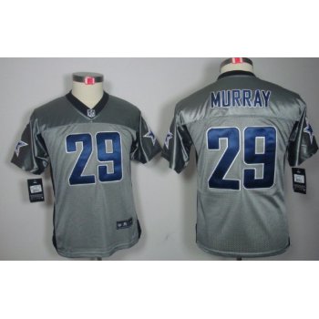 Nike Dallas Cowboys #29 DeMarco Murray Gray Shadow Kids Jersey