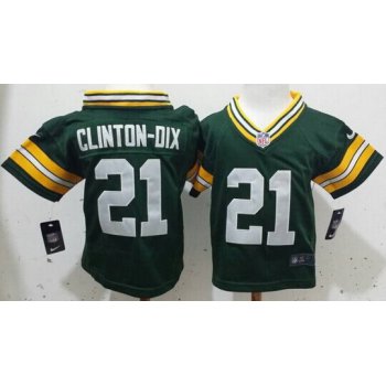 Nike Green Bay Packers #21 Ha Ha Clinton-Dix Green Toddlers Jersey
