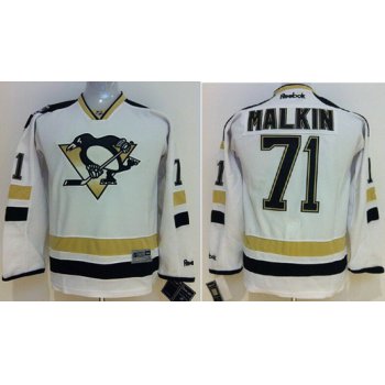 Pittsburgh Penguins #71 Evgeni Malkin 2014 Stadium Series White Kids Jersey