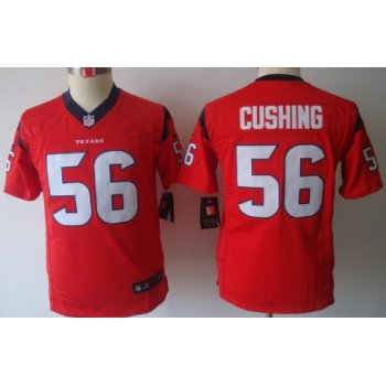 Nike Houston Texans #56 Brian Cushing Red Limited Kids Jersey