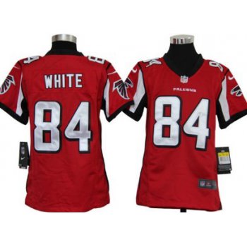 Nike Atlanta Falcons #84 Roddy White Red Game Kids Jersey