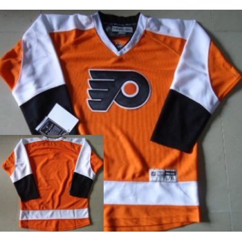 Philadelphia Flyers Blank Orange Kids Jersey