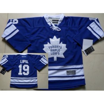 Toronto Maple Leafs #19 Joffrey Lupul Blue Third Kids Jersey